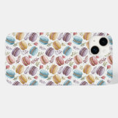Modern Macaroon Desserts Case-Mate iPhoneケース (裏面 (横))