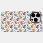 Modern Macaroon Desserts Case-Mate iPhoneケース (裏面 (横))