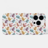 Modern Macaroon Desserts Case-Mate iPhoneケース (裏面 (横))