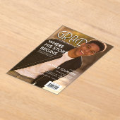 Modern Magazine Editorial Graduate Photo TMF26 アクリル招待状 (レイダウン)