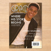 Modern Magazine Editorial Graduate Photo TMF26 アクリル招待状 (正面)