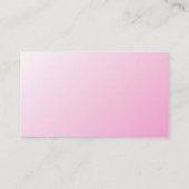 Modern Maid House Cleaning housekeeping Service 名刺 (裏面)