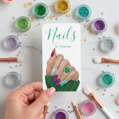 Modern Manicurist Artist Chic Nail Studio QR Code 名刺