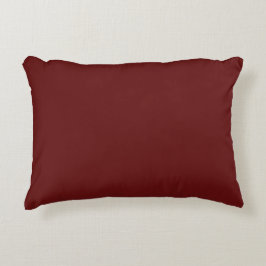 Modern Maroon Throw Pillow アクセントクッション