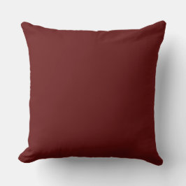 Modern Maroon Throw Pillow クッション