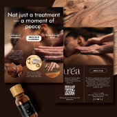 Modern Massage Spa Promotion Flyer チラシ