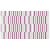 Modern Mauve and Plum Stripe テーブルクロス (正面(横))