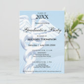 Modern Medical Caduceus Graduation | Photo 招待状 (スタンド正面)