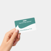 Modern Medical Theme Budget Name Badges バッジ (手持ち)