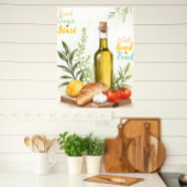 Modern Mediterranean Kitchen Poster ポスター