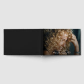 Modern Memorial Photo Keepsake ゲストブック (全面)