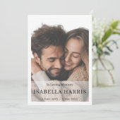 Modern Memorial Photo Service Design プログラム (スタンド正面)