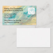 Modern Mental Health Counseling Business Cards 名刺 (正面/裏面)