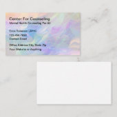 Modern Mental Health Counseling Business Cards 名刺 (正面/裏面)