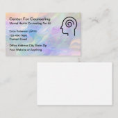Modern Mental Health Counseling Business Cards 名刺 (正面/裏面)