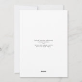 Modern MERRY CHRISTMAS 4 Photo Trees Silver Gray シーズンカード (裏面)