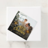 Modern Merry Christmas Family Photo フェイバータグ (インサイチュ)