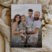 Modern Merry Christmas & Happy New Year シーズンカード