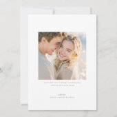 Modern Merry Christmas Holiday Photo Card シーズンカード (裏面)