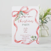 Modern Merry Christmas Party  招待状 (スタンド正面)