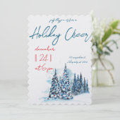 Modern Merry Christmas Party  招待状 (スタンド正面)