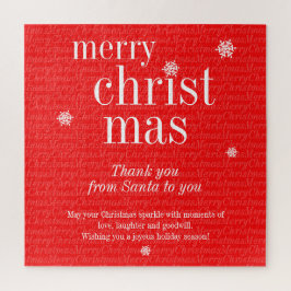 Modern Merry Christmas party day game ジグソーパズル