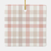 Modern Merry Christmas Text | Christmas Ornament セラミックオーナメント (裏面)