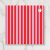 Modern Merry Elegant Script Christmas Holiday フェイバータグ (裏面)