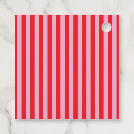 Modern Merry Elegant Script Christmas Holiday フェイバータグ (裏面)