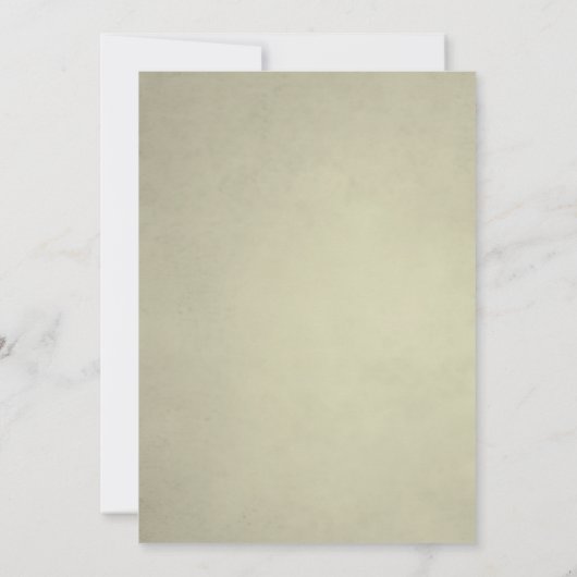 Modern Mid-Century Geometric Arch Wedding  招待状 (裏面)