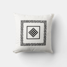 Modern Mindfulness Pillow | Tibetan Minimalist Aes クッション