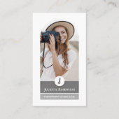 Modern Minimal Arch Photo Photography Professional 名刺 (正面)