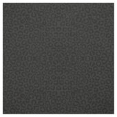 Modern Minimal Black Leopard Print ファブリック (見本)