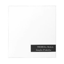 Modern Minimal Black White Stylish Design