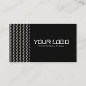 Modern Minimal Brand Logo Business Card Design 名刺 (正面)