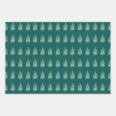 Modern Minimal Gift Wrap ラッピングペーパーシート (正面3)