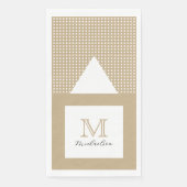 Modern Minimal Gold Elegant Monogram (正面)
