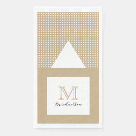Modern Minimal Gold Elegant Monogram