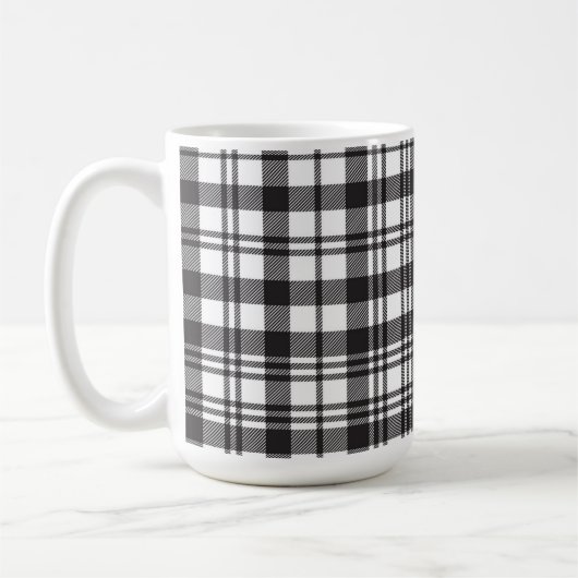 Modern Minimal Pattern コーヒーマグカップ (左)