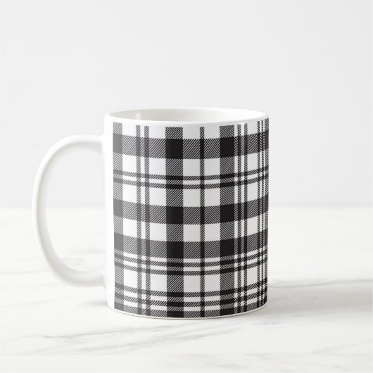 Modern Minimal Pattern コーヒーマグカップ (左)