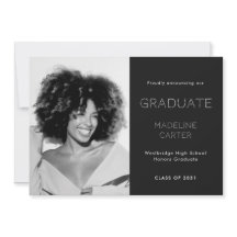 Modern Minimal Photo Graduation