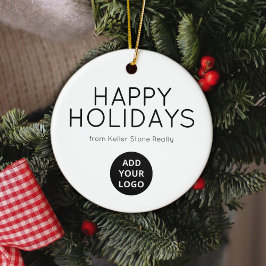 Modern Minimal Real Estate Logo Ornament セラミックオーナメント