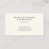 Modern Minimal Soft Gradient Colors  名刺 (裏面)