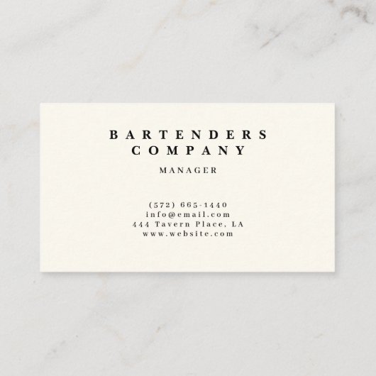 Modern Minimal Soft Gradient Colors  名刺 (裏面)