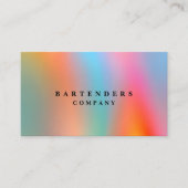 Modern Minimal Soft Gradient Colors  名刺 (正面)