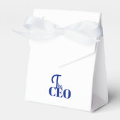 Modern Minimal The CEO Blue フェイバーボックス (正面サイド)