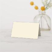 Modern Minimal Wedding Place Cards プレイスカード (裏面)