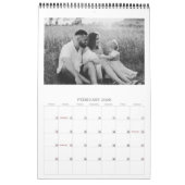 Modern Minimalist 2026 Photo Calendar カレンダー (2月 2026)