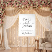 Modern Minimalist Acrylic Wedding Welcome  アクリルサイン