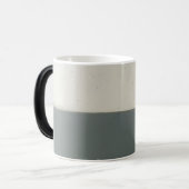 Modern Minimalist Artisanal Speckled Stoneware Mug モーフィングマグカップ (正面左)
